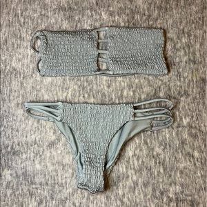 Zaful strapless bikini